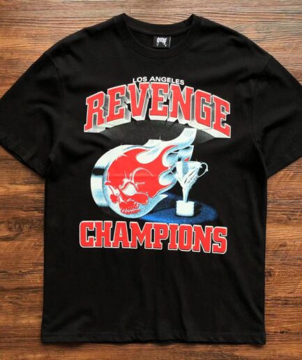 Revenge Clothing Champion Black T-Shirt