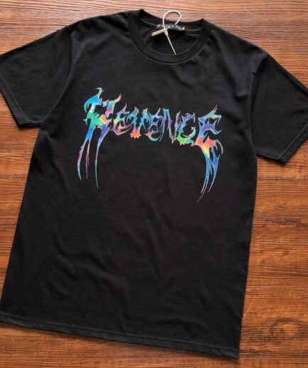 Revenge Clothing Colorful Letter logo T-shirt