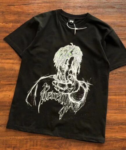 Revenge Clothing X 999 Sketch Black T-Shirt